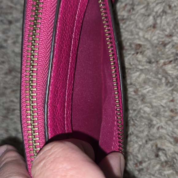 Coach Fuchsia Leather Accessory - Picture 4 of 7